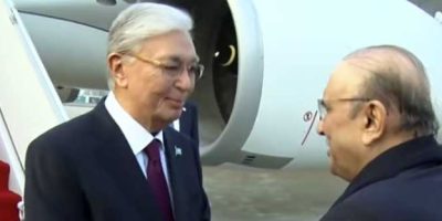 Kazakhstan president arrives on two-day official visit