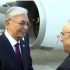 Kazakhstan president arrives on two-day official visit