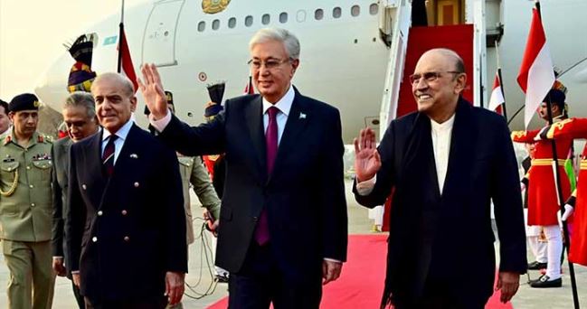 Kazakhstan president arrives in Pakistan on two-day official visit