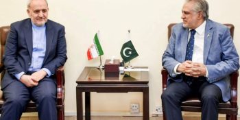 Dar, Iranian envoy reaffirm joint resolve to combat terrorism