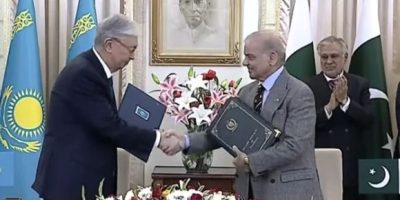 PM Shehbaz eyes $1bn trade volume as Pakistan, Kazakhstan ink over 30 MoUs