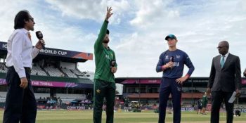 Pakistan off to stable start in crucial T20 World Cup match agiasnt Namibia
