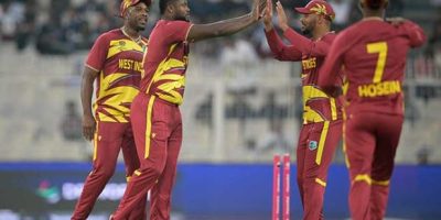 T20 World Cup: Shepherd's five-wicket haul seals West Indies win over Scotland