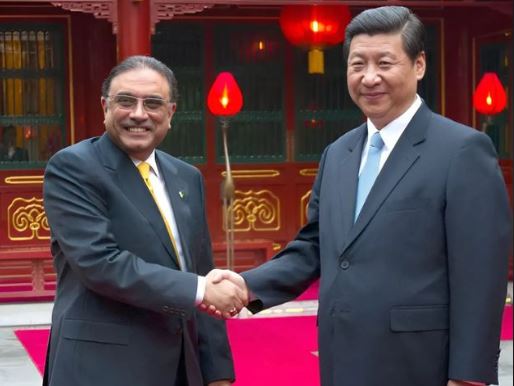 President Zardari sends New Year wishes to Chinese people