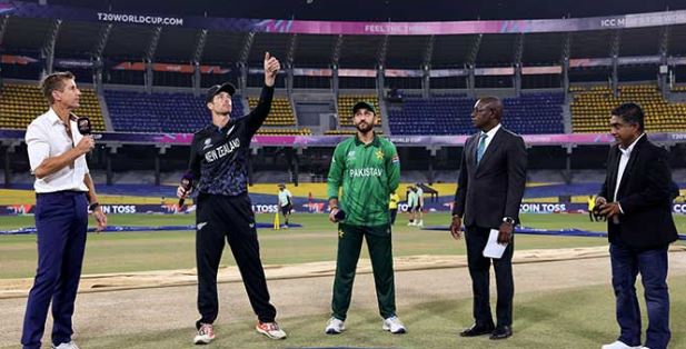 T20 World Cup: Pakistan win toss, opt to bat first against New Zealand