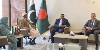 Jordan Ambassador greets Bangladesh counterpart