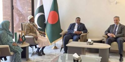 Jordan Ambassador greets Bangladesh counterpart