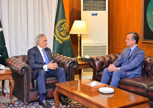 Ambassador Memon briefs Deputy PM Dar on Hungary ties
