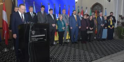 ISLAMABAD, FEB 11 /DNA/ - The European Delegation, Team Europe, and the Embassy of Ukraine jointly held a solemn event on Wednesday to mark the fourth anniversary of Russia’s full-scale invasion of Ukraine. Hosted at the Embassy of the Republic of Poland, the ceremony featured a documentary screening and photographic exhibition highlighting the devastating impact of the conflict on Ukrainian civilians. The event was attended by diplomats, politicians, journalists, think-tank representatives, human rights activists, NGO members, and civil society leaders, who gathered to express solidarity with Ukraine and reaffirm support for its sovereignty and territorial integrity. In a joint statement, the EU Delegation, Team Europe, and the Ukrainian Embassy strongly condemned Russia’s ongoing aggression, particularly its deliberate targeting of Ukraine’s energy infrastructure during the harsh winter, calling it unacceptable and a violation of international humanitarian law. The statement urged Russia to cease hostilities, withdraw its forces, and engage in meaningful peace negotiations, noting that the EU had committed an additional €90 billion in support for Ukraine and continued to enforce sanctions to hold Russia accountable. Ukrainian Ambassador H.E. Mr. Markiian Chuchuk reflected on “Four Years of Ukraine’s Struggle for Freedom,” highlighting the immense human cost of the war, including over one million Russian casualties, tens of thousands of Ukrainian deaths, abductions of children, and the displacement of millions. He condemned Russia’s imperial ambitions, emphasized Ukraine’s commitment to peace, and stressed that compromise and political will from both sides are essential—conditions he said remain absent on the Russian side. Ambassador Chuchuk also thanked Pakistan for its principled support and urged Islamabad to play an active role in advancing a just peace through its position on the UN Security Council. EU Ambassador H.E Mr Raimundas Karoblis, speaking on behalf of Team Europe, praised Ukraine’s resilience and reiterated the EU’s unwavering support. He condemned Russia’s attacks on civilians, energy, and transport infrastructure, leaving millions without electricity and heating during winter, and stressed that the EU would continue to pressure Russia economically, including through energy import reductions and bans on refined petroleum products. He highlighted Europe’s ongoing battles with hybrid threats, including cyberattacks and disinformation campaigns, and emphasized Pakistan’s important role in multilateral efforts to compel Russia into credible peace negotiations. German Ambassador HE Mrs. Ina Lepel reaffirmed Europe’s support, noting the EU’s €90 billion aid package for Ukraine, condemning Russia’s war crimes, and highlighting the humanitarian crises caused by attacks on energy infrastructure. She reiterated that Ukraine is ready for serious negotiations while Russia persists with maximalist demands, stressing that pressure on Moscow would continue until meaningful dialogue occurs. Polish Ambassador H.E. Mr. Maciej Pisarski condemned recent Russian strikes on residential areas and critical infrastructure as a deliberate strategy to inflict civilian suffering, particularly during the harsh winter. He reaffirmed Poland’s full solidarity with Ukraine and called on Russia to end the war immediately. A statement from the Embassy of Poland further noted that Russia’s aggression threatens global security, disrupts energy and food supplies, and destabilizes international peace, urging continued international support for Ukraine, both military and non-military. The speakers collectively emphasized that ending Russia’s war of aggression requires sustained diplomatic and practical support for Ukraine, accountability for Russian war crimes, and a coordinated global effort to prevent further destabilization.