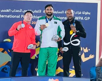Haider Ali Strikes Gold for Pakistan at Grand Prix