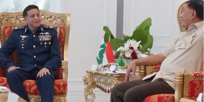 Air Chief calls on Indonesian President Prabowo Subianto
