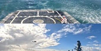 Pakistan Navy Ship KHAIBAR joins Türkiye Naval drills