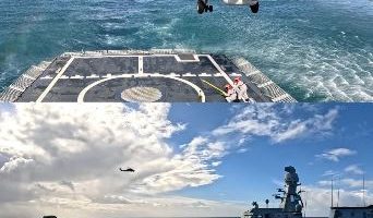 Pakistan Navy Ship KHAIBAR joins Türkiye Naval drills