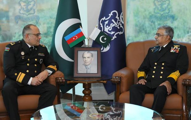 Azerbaijan's Rear Admiral Mammadov visits Naval Headquarters