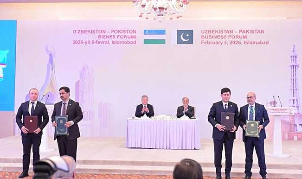 Pakistan, Uzbekistan ink B2B agreements worth $3.4bn