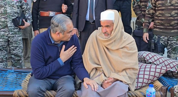 Condolence Visit: Mohsin Naqvi meets family of Shaheed Capt. Abbas Khan