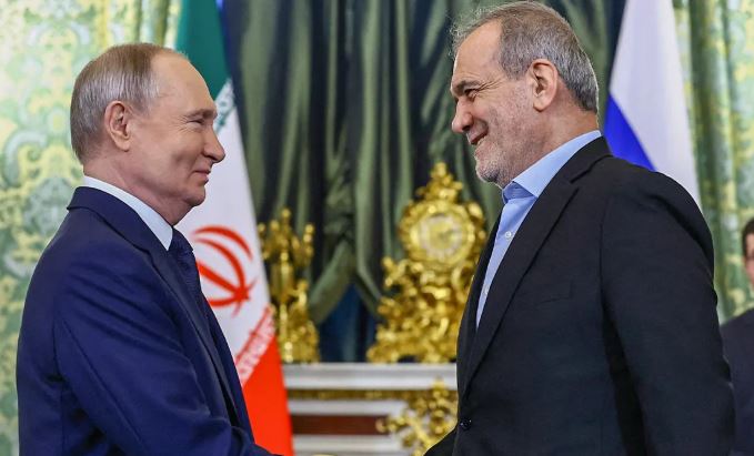 Germany says Russia providing intel to Iran