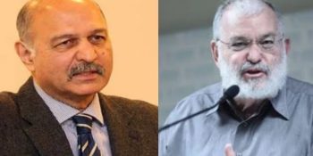 Senator Mushahid Hussain, ex-Israeli general clash over 'Greater Israel' plans in TV show