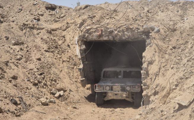 Security forces destroy storage tunnel in Kandahar