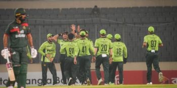 Bangladesh's target revised after rain interrupts second ODI against Pakistan