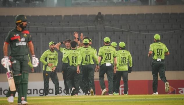 Bangladesh's target revised after rain interrupts second ODI against Pakistan