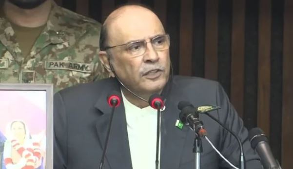 President Zardari addresses joint session of parliament