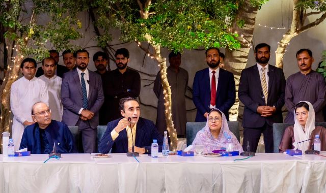 Bilawal chairs PPP parliamentary party meeting in Karachi