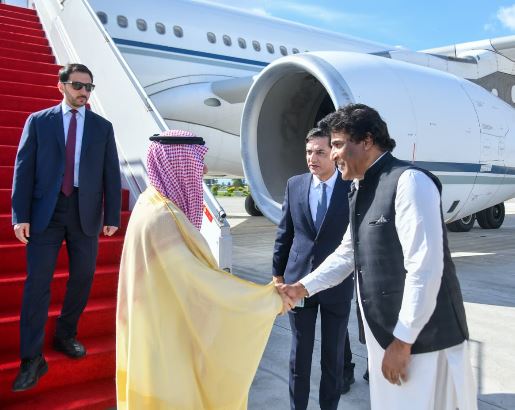 Saudi foreign minister arrives in Islamabad ahead of quadrilateral huddle