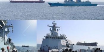 Pakistan Navy escorts merchant vessels to secure maritime trade