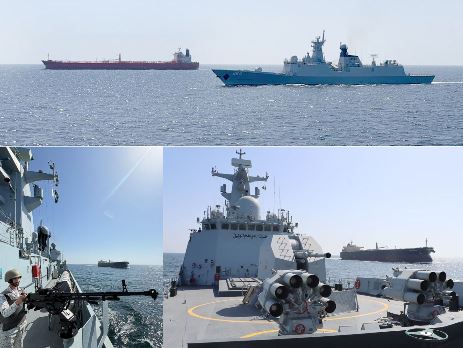 Pakistan Navy escorts merchant vessels to secure maritime trade