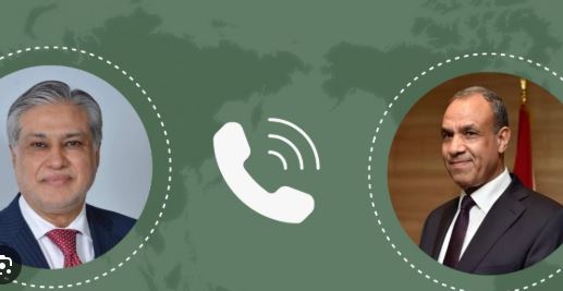 Pakistan, Egypt FMs discuss latest regional developments