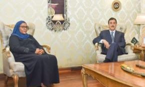 Rwandan High Commissioner calls on Syed Yousuf Raza Gilani