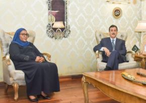 Rwandan High Commissioner calls on Syed Yousuf Raza Gilani