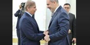 Turkish FM calls on PM Shehbaz Sharif