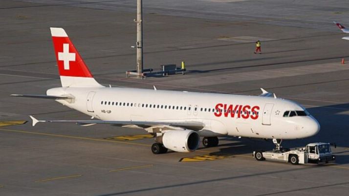 Five injured in Swiss air flight incident