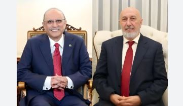 President Zardari congratulates Nizar Amidi on election as President of Iraq