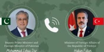 Dar updates Türkiye’s Fidan on Islamabad ceasefire talks