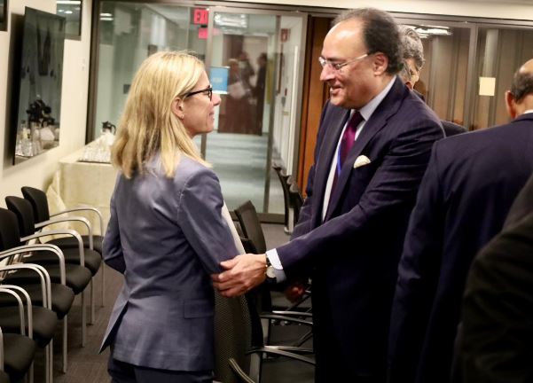 Finance Minister meets World Bank’s Anna Bjerde in DC