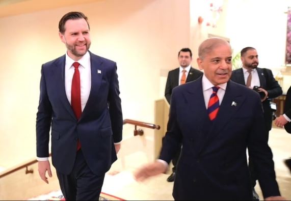 PM Shehbaz, JD Vance meet as Islamabad Talks begin