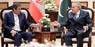Iran Central Bank Chief meets Deputy PM Dar in Islamabad