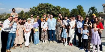 Romanian Ambassador celebrates Orthodox Easter with friends