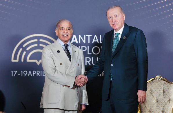 Shehbaz, Erdoğan meet in Antalya to boost strategic ties