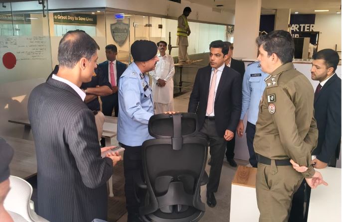 CDA chairman reviews National Police Academy construction progress