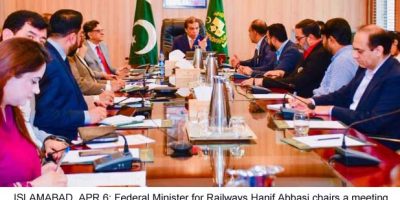 Minister reviews digital overhaul plan for Pakistan Railways