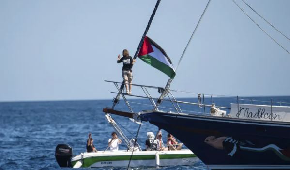 President condemns interception of Gaza-bound humanitarian flotilla in int'l waters near Greece