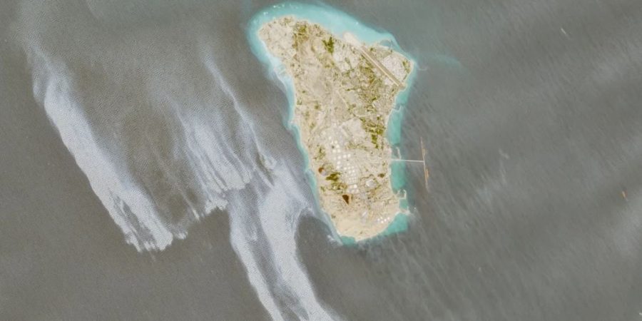 Suspected oil spill seen on satellite images near Iran's Kharg Island export hub