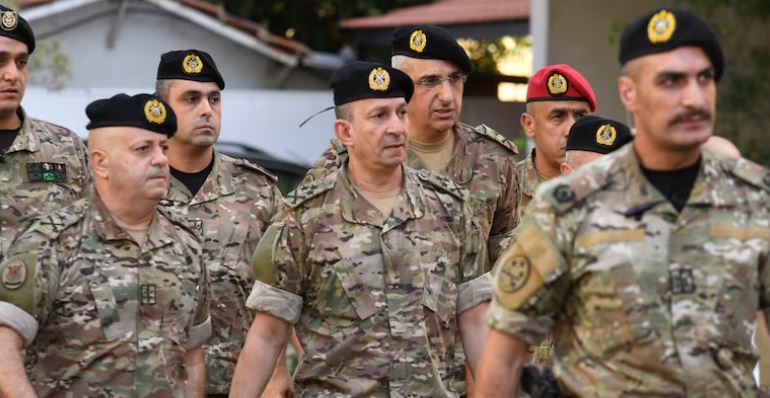 Lebanese and US top generals discuss Israel-Hezbollah ceasefire in Beirut