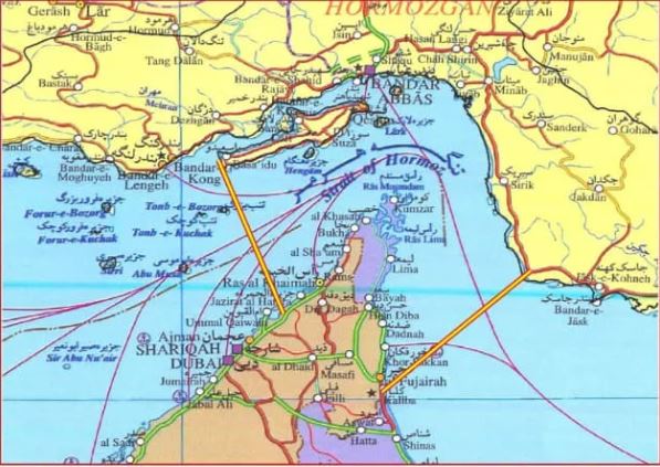IRGC unveil new map of Strait of Hormuz as shipping remains at standstill