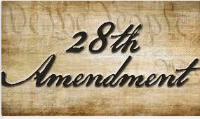 28th constitutional amendment on the cards?