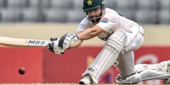 Rizwan, Salman steady Pakistan after middle-order collapse in Dhaka Test